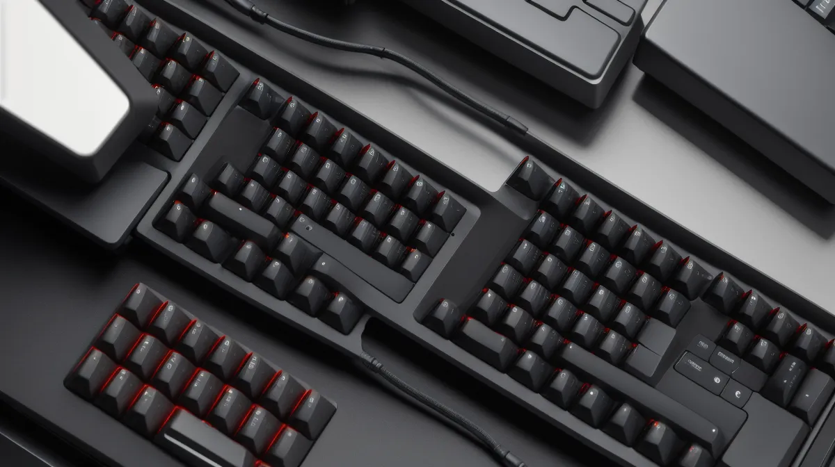 Online-Klavierkurs Didaktik-Check: Keyboard und Kopfhörer am Abend im Homeoffice