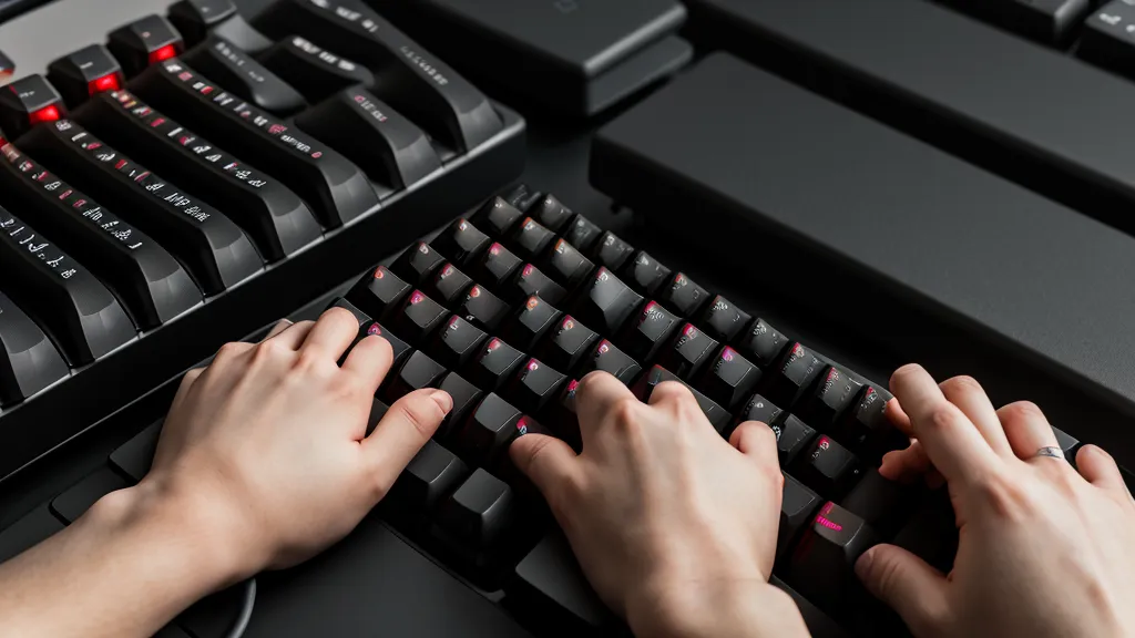 Hände auf der Klaviertastatur beim Online-Klavierlernen im Kursvergleich